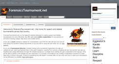 Desktop Screenshot of forensicstournament.net